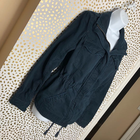 Abercrombie & Fitch field jacket navy blue large - Picture 14 of 14